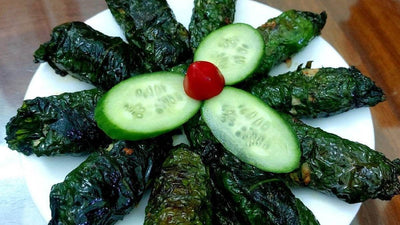 Rouleaux de feuilles de Lolot roulés au porc - Hello Asia