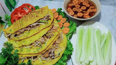Comment préparer des Bánh Xèo délicieux et croustillants - Hello Asia