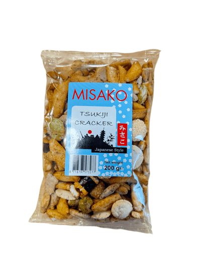 Mélange de Crackers au Nori et Cacahuètes - MISAKO - 200g - Hello Asia