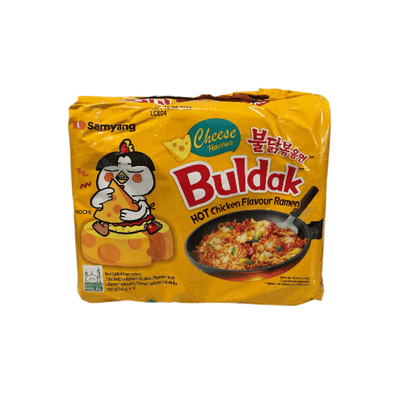 Hot Chicken Ramen Cheese - SAM YANG - pack de 5x140g - Hello Asia