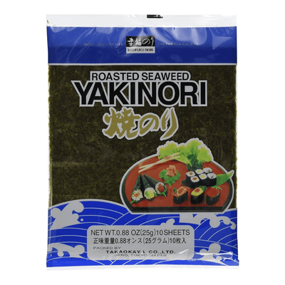 Feuilles de nori Premium pour sushi (Yaki Nori) - 10 feuilles - Hello Asia