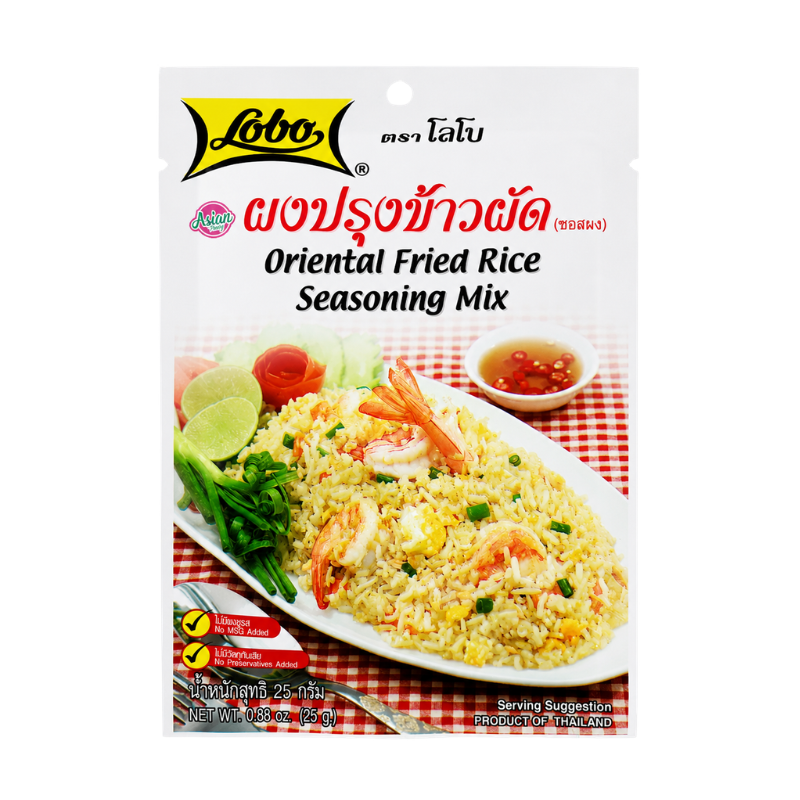 Assaisonnement pour riz frit oriental - LOBO - 25g