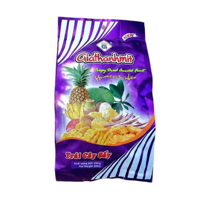 Assortiment de fruits séchés croustillants - 250g - Hello Asia