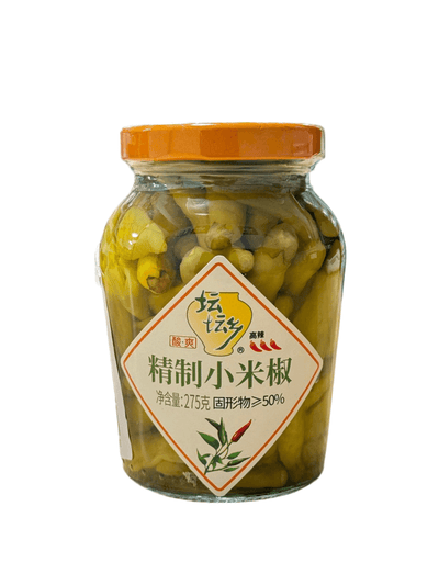 Piment vert au vinaigre - TAN TAN XIANG - 275g - Hello Asia