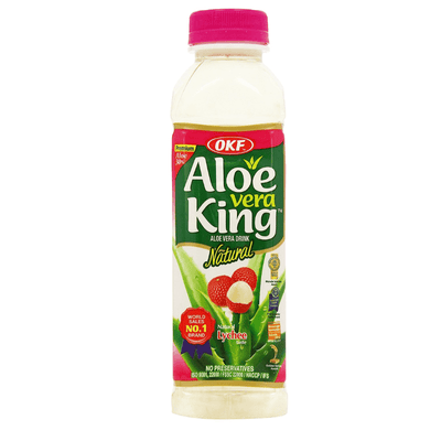 BOISSON D'ALOE VERA LITCHI - OKF - 500ml - Hello Asia