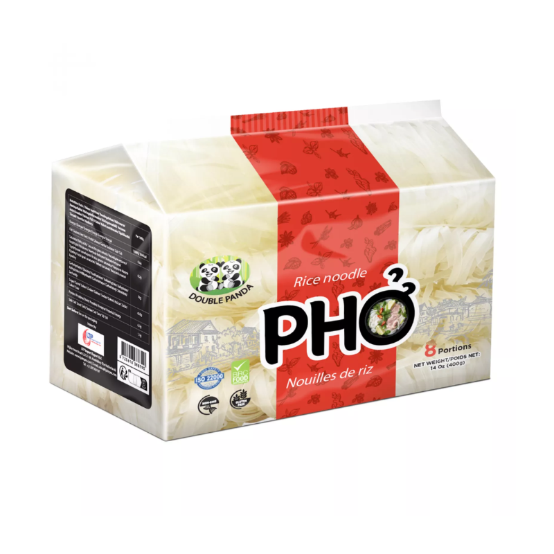 Banh Pho de qualité supérieure – Nouilles de riz - DOUBLE PANDA - 400 g