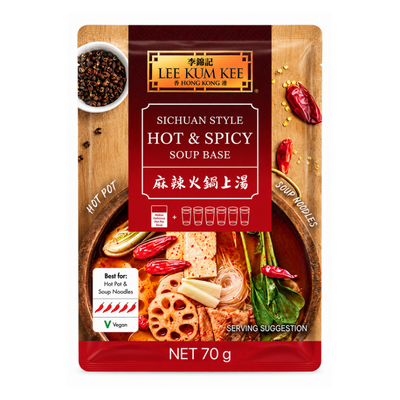 Base pour soupe épicée à la sichuanaise - LEE KUM KEE - 70g