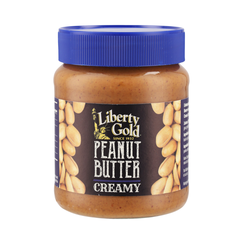 Beurre de cacahuète crémeux (bleu) - LIBERTY GOLD - 350g