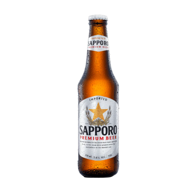 Bière Premium Lager - SAPPORO - 330ml