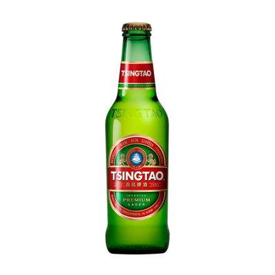 Bière blonde premium 4,7 % vol - TSINGTAO - 330ml