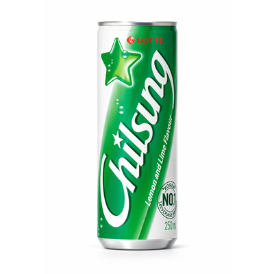 Boisson gazeuse citron-citron vert - CHILSUNG - 250ml