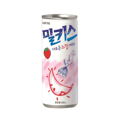 Boisson gazeuse Milkis originale au goût de fraise - Hello Asia