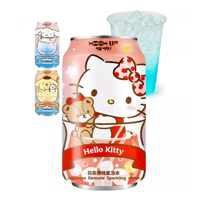 Boisson pétillante Hello Kitty Ramune - HIGHUP - 330ml
