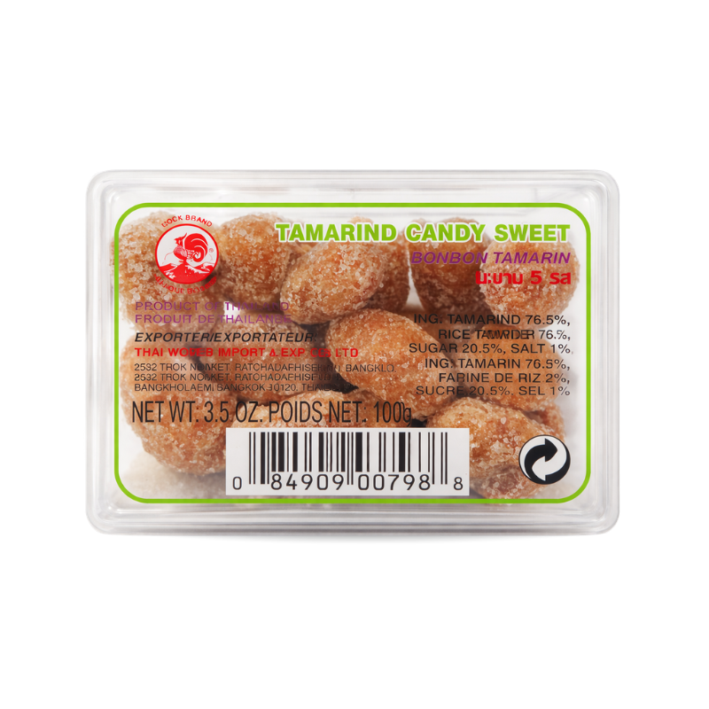 Bonbons au tamarin sucrés - COCK - 100g