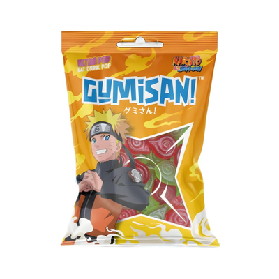 Bonbons gélifiés Naruto saveur cerise et pomme - GUMISAN - 180g