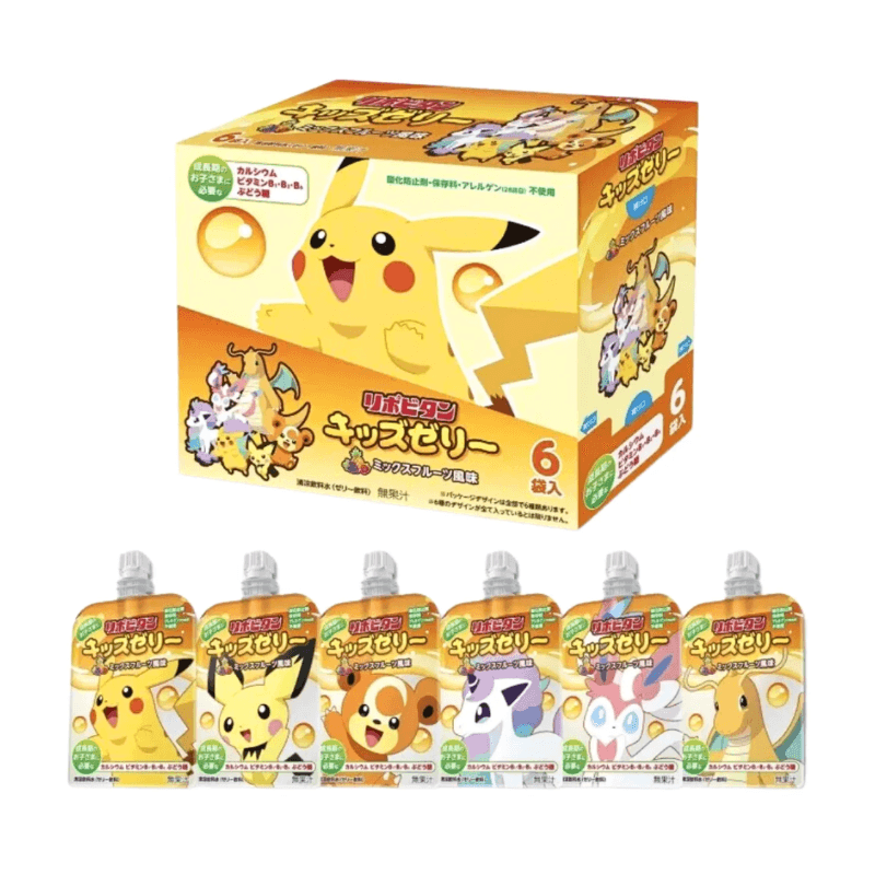 Gelés Pokémon mix du japon - TS - 125g - Hello Asia