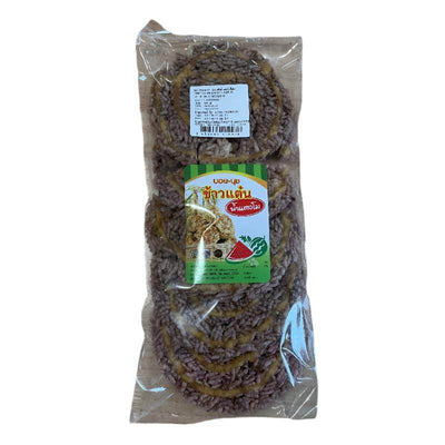 Crackers de riz rouge au caramel - KHAO SAN - 200g - Hello Asia