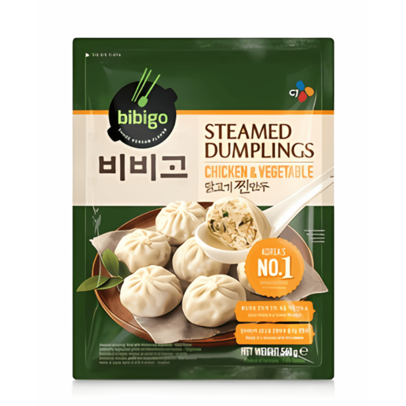 Raviolis Vapeur Poulet & Légumes - BIBIGO - 560g - Hello Asia