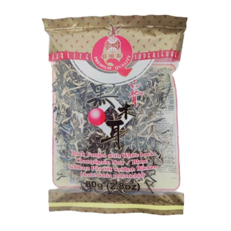 Champignons noirs séchés - EAGLOBE - 80g