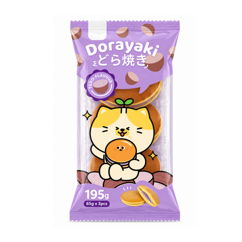 Dorayaki saveur taro - TOKIMEKI - 195g