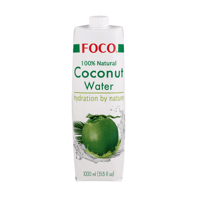 Eau de jeune noix de coco - FOCO - 1L - Hello Asia