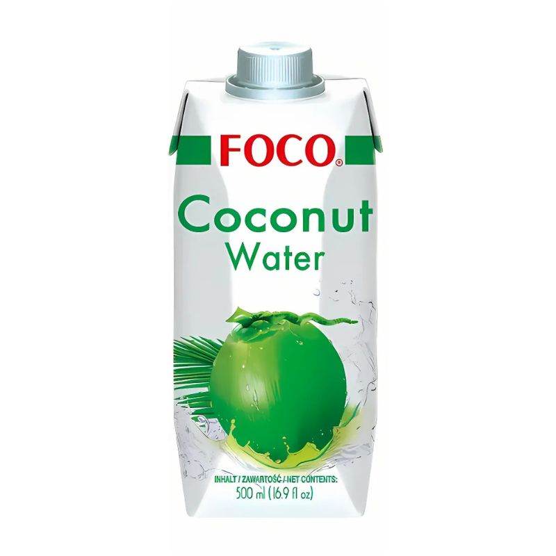 Eau de jeune noix de coco - FOCO - 500ml - Hello Asia