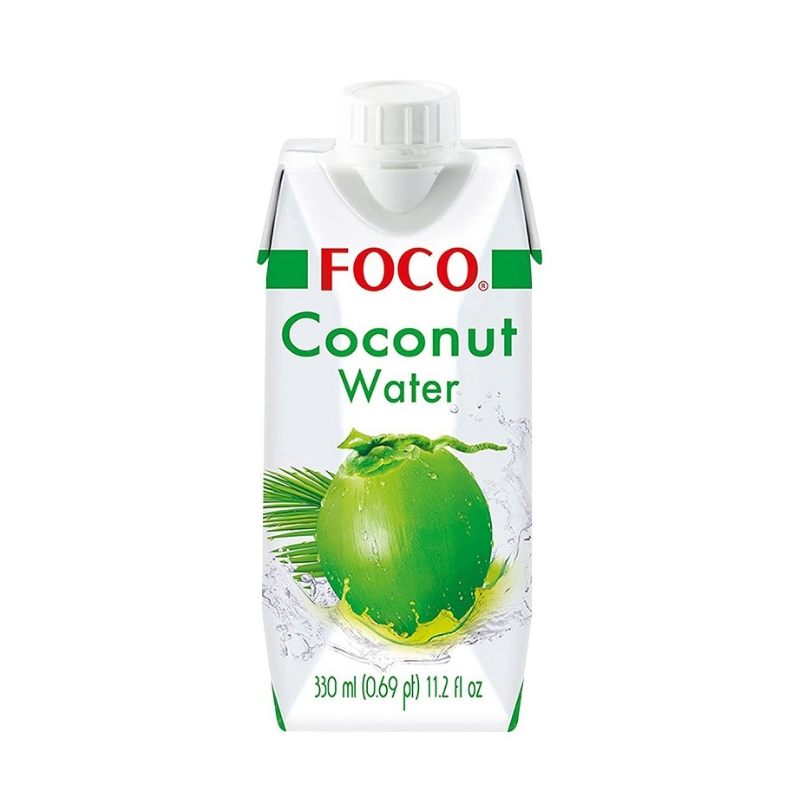 Eau de jeune noix de coco 100 % - FOCO - 330ml