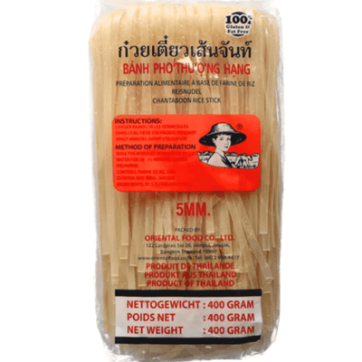 Nouilles de riz - banh pho 5mm - FARMER - 400g - Hello Asia