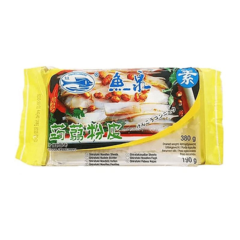 Nouilles de Konjac (Shirataki) - FISH WELL - 380g - Hello Asia