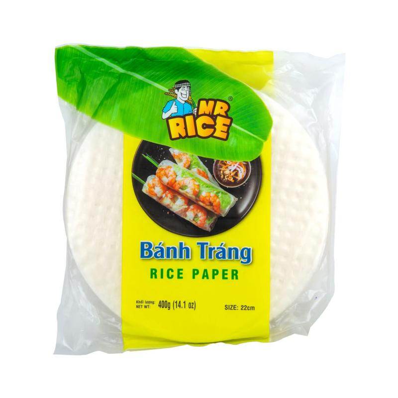 Galette de riz pour rouleaux d'été '22cm' - Mr. Rice - 400g - Hello Asia