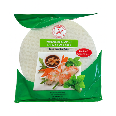 Galette de riz pour rouleaux d'été '22cm' - Mr. Rice - 400g