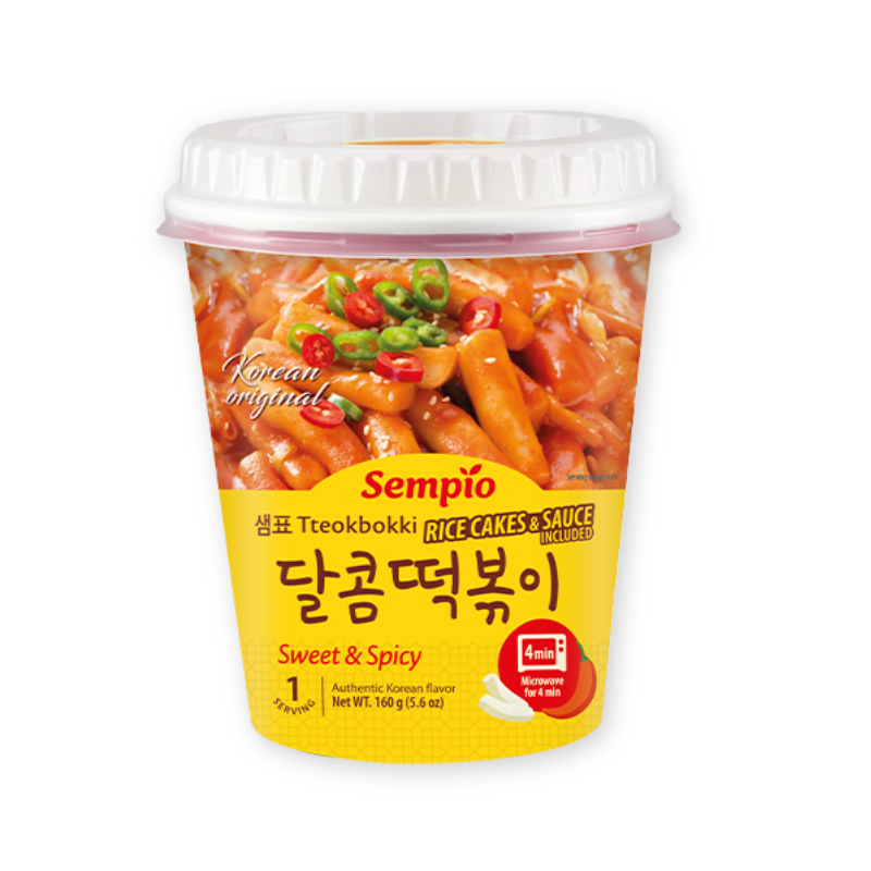 Gâteaux de riz Tteokbokki - SEMPIO - 160g