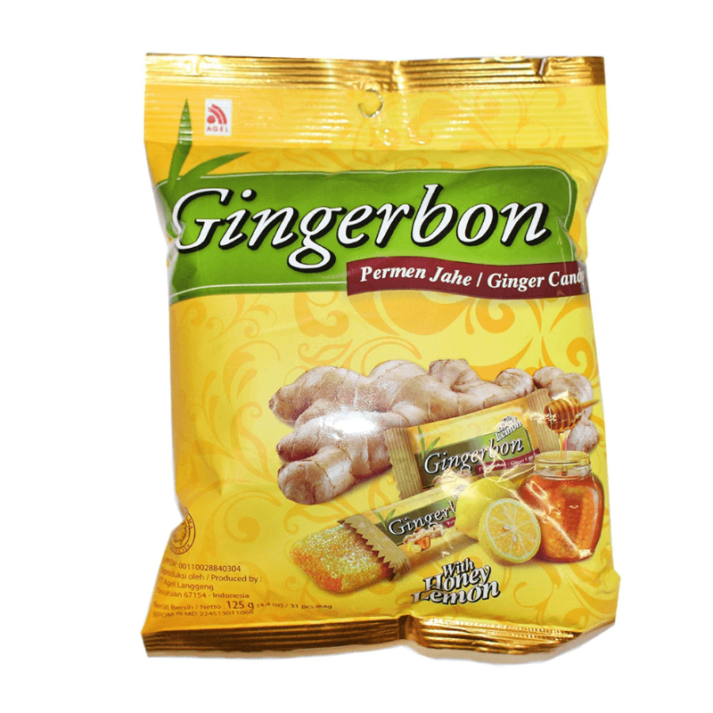 Bonbon au Gingembre, Miel et Citron - AGEL - 125g - Hello Asia