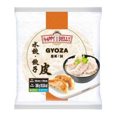 Gyoza Skin '10cmx10cm' - HAPPY BELLY - 300g - Hello Asia