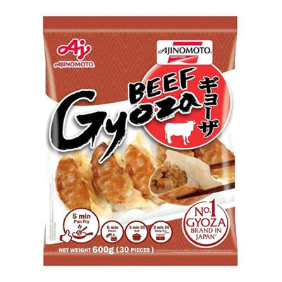 Gyoza boeuf légumes - 30 pcs - AJINOMOTO - 600g - Hello Asia