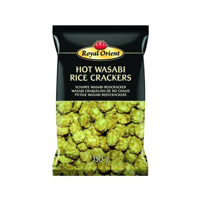 Crackers de Riz au Wasabi Épicé - ROYAL ORIENT - 150g - Hello Asia