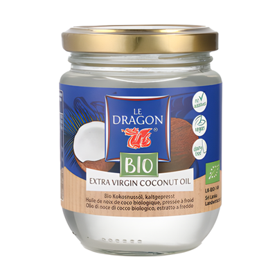 Huile De Coco Vierge Bio 100% - LE DRAGON - 200ml