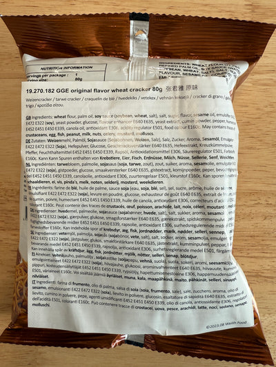 Crackers de blé Ramen Original - 80g - Hello Asia