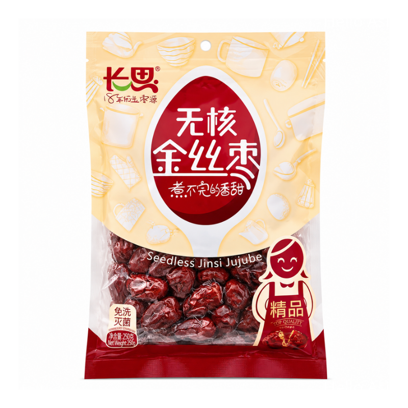 Jujubes Premium Jinsi sans noyau - Changsi - 250g