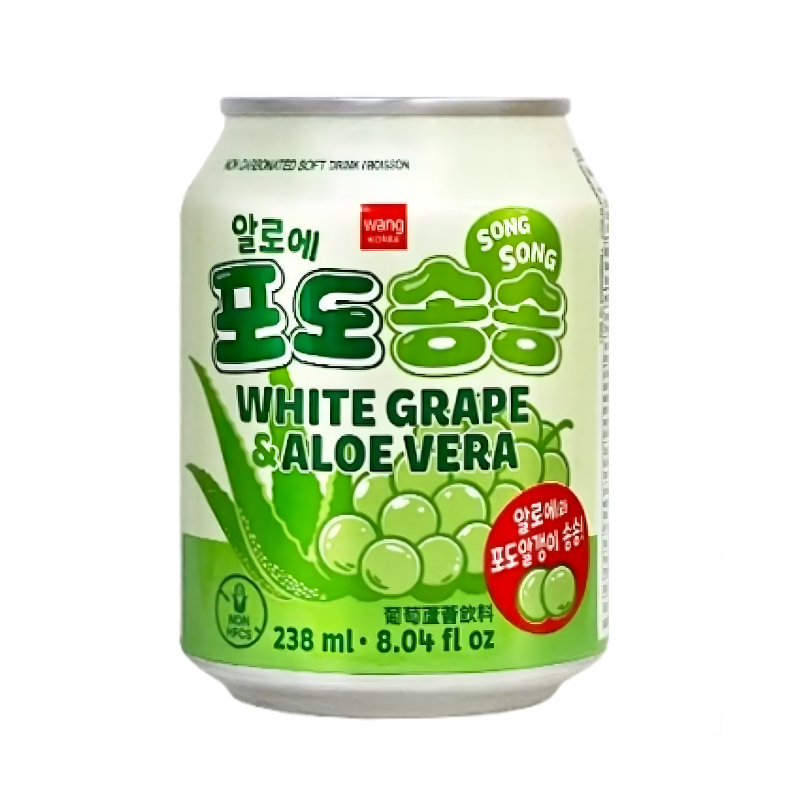 Jus de raisin blanc & aloe vera - WANG - 238ml