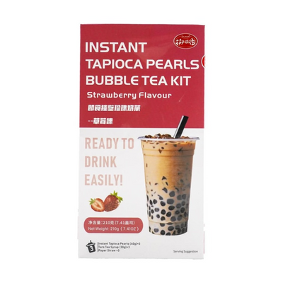 Kit de bubble tea à la fraise - KLKW - 210g