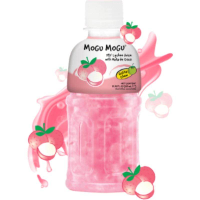 Boisson au litchi et à la gelée de coco - MOGU MOGU - 320ml - Hello Asia