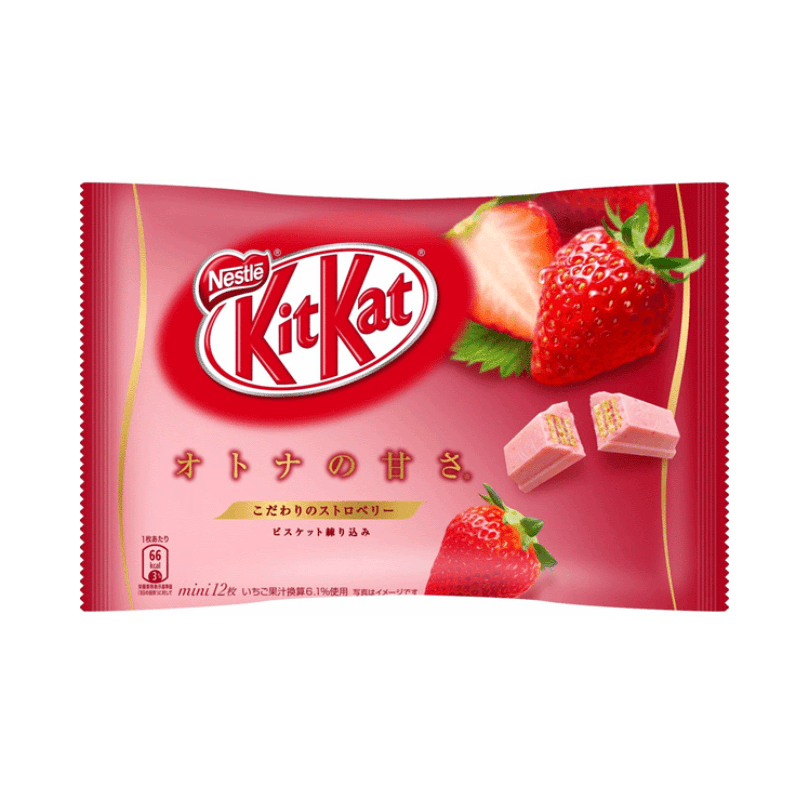 Mini Kit Kat Fraise Otana No Amasa - NESTLE - 113g - Hello Asia