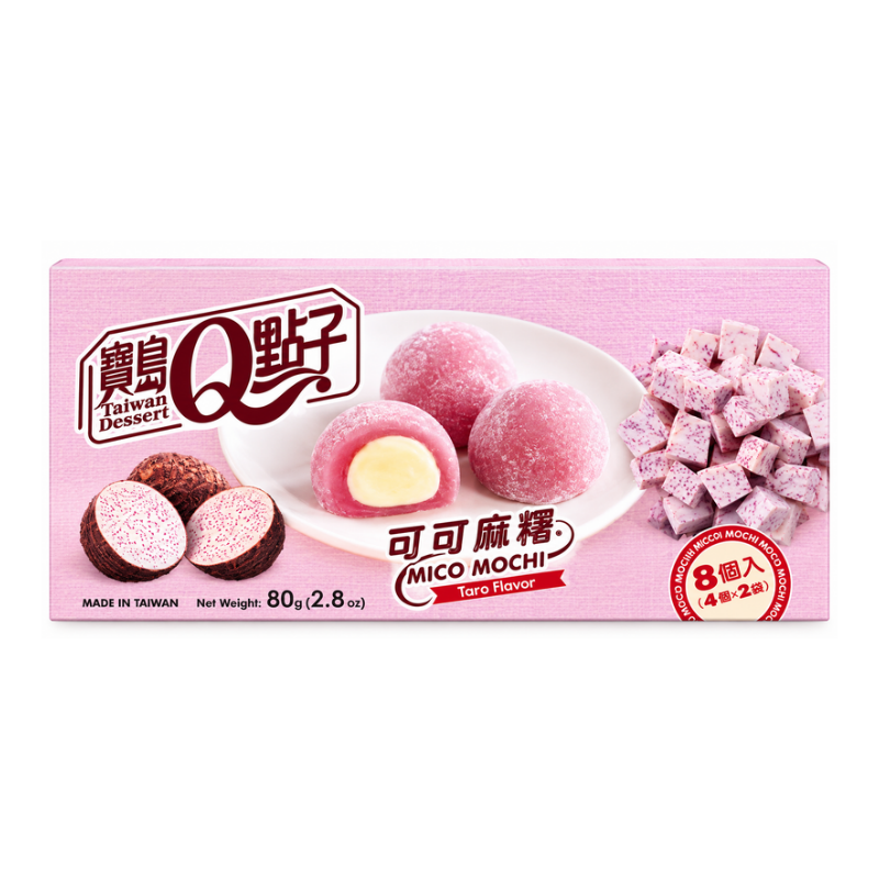 Mochi Mico saveur taro - Q HE FONG - 80g