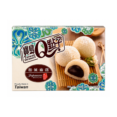 Mochi au sésame et noix de coco râpée - Q HE FONG - 210g