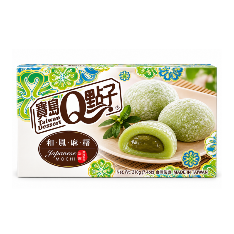 Mochi au thé vert - Q HE FONG - 210g