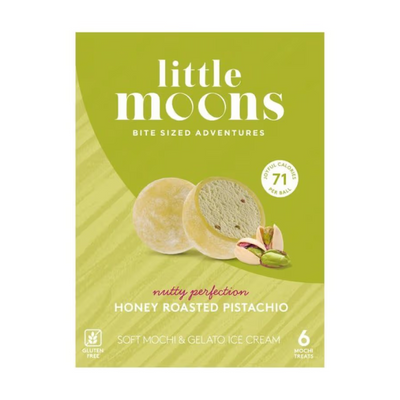 Mochi à la pistache grillée au miel - LITTLE MOONS - 192g
