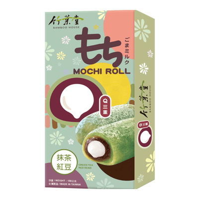 Mochi au thé matcha et haricot rouge Q3 - BAMBOO HOUSE - 150g - Hello Asia