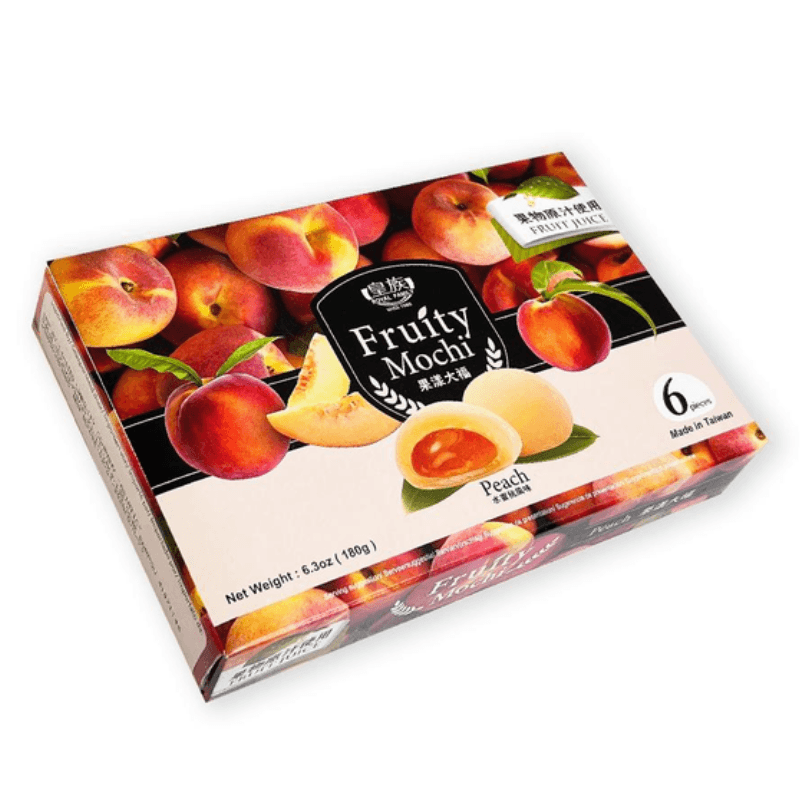 Mochi de style japonais 'Pêche' - ROYAL FAMILY - 180g - Hello Asia