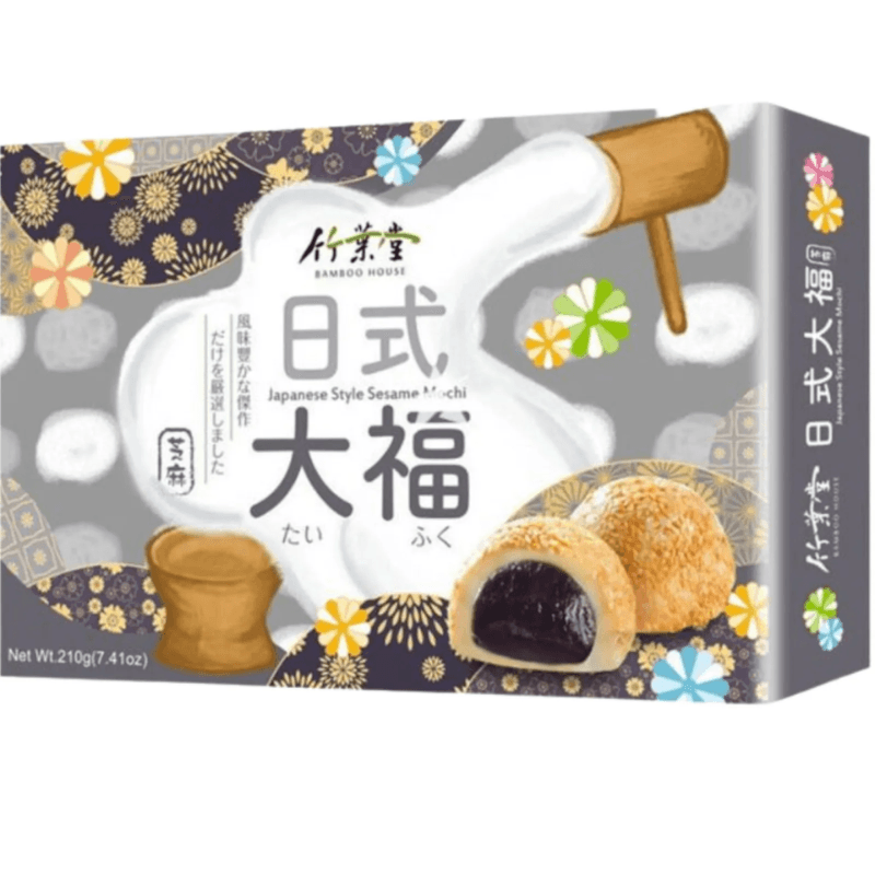 Mochi au sésame - BAMBOO HOUSE - 210g - Hello Asia